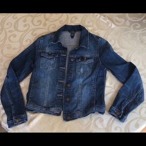 Preowned Gap girl jeans jacket, size XXL